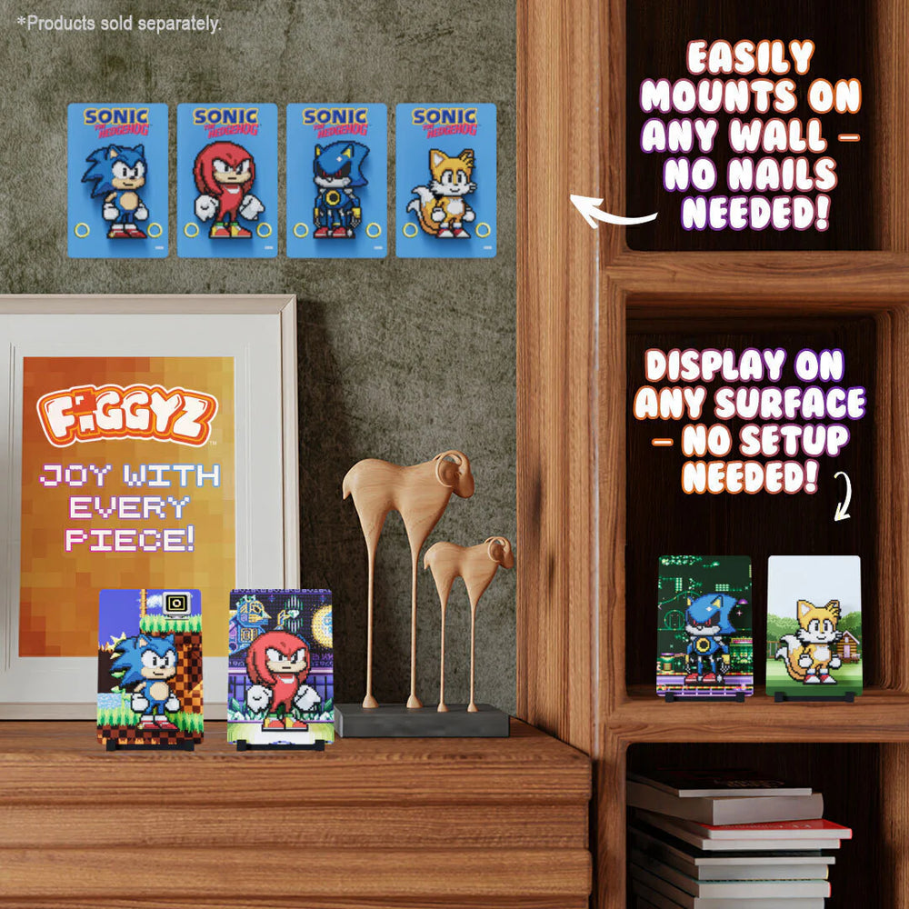 FIGGYZ Sonic the Hedgehog Tails 11cm Collectible Pop Magnet