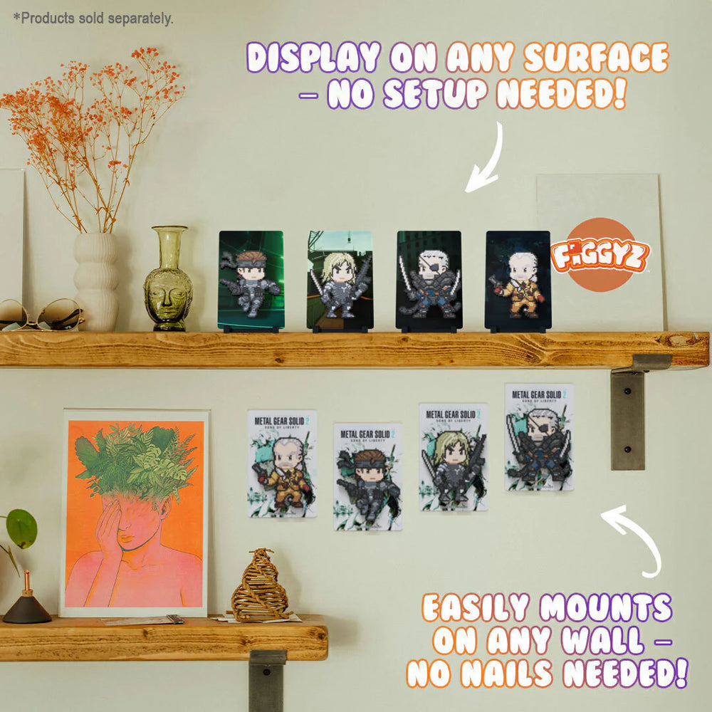 FIGGYZ Metal Gear Solid Solidus Snake 11cm Collectible Pop Magnet