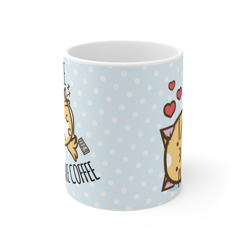Fuzzballs No Talkie Before Coffee 320ml Ceramic Mug