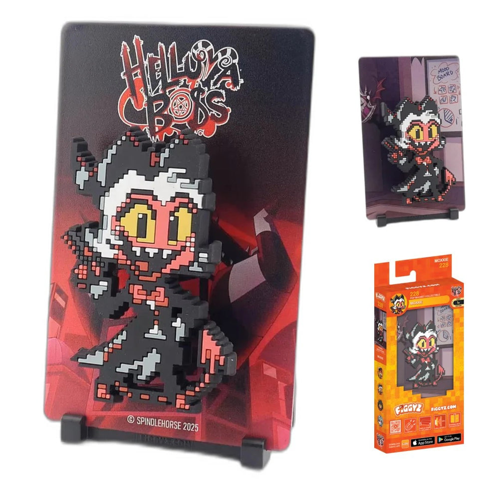 FiGGYZ Helluva Boss Moxxie 11cm Collectible Pop Magnet