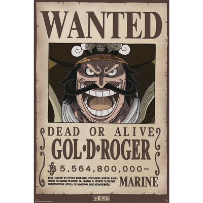 GB eye One Piece Wanted Gol .D. Roger 61 x 91.5cm Maxi Poster