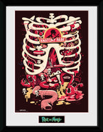 GB eye Rick & Morty Anatomy Park 30 x 40cm Framed Collector Print