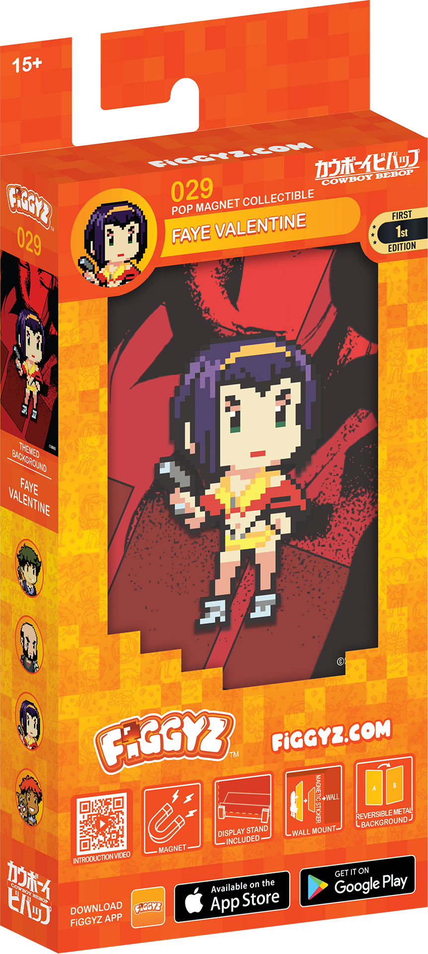 FiGGYZ Cowboy Bebop Faye Valentine 11cm Collectible Pop Magnet
