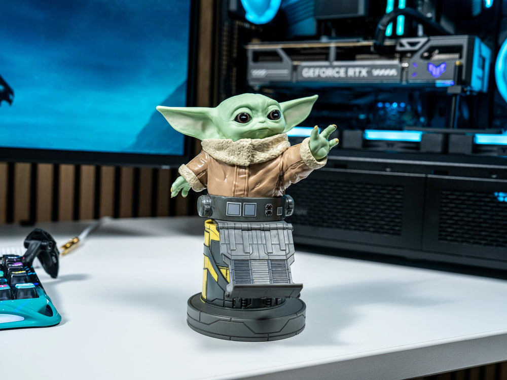 Cable Guys Originals Star Wars The Mandalorian Grogu Controller and Phone Stand