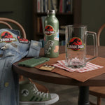 Jurassic Park  Logo 500ml Glass Tankard