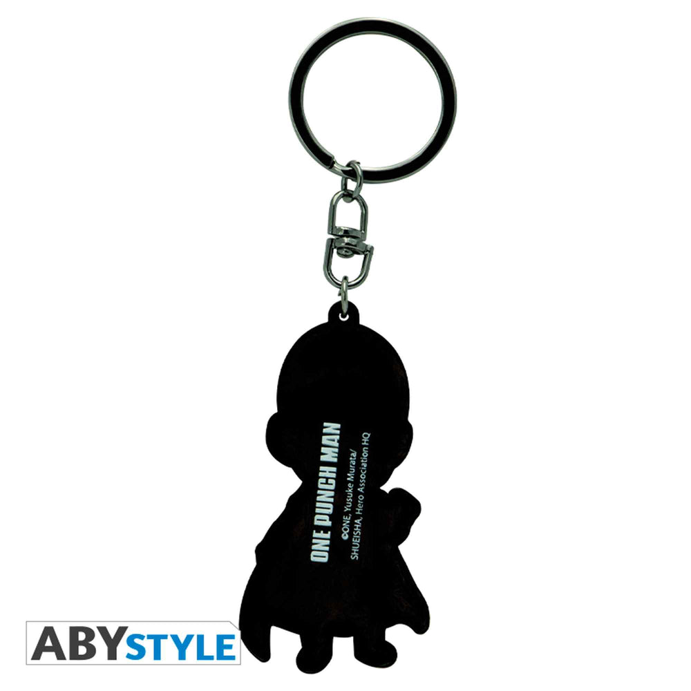 One Punch Man Saitama Keychain