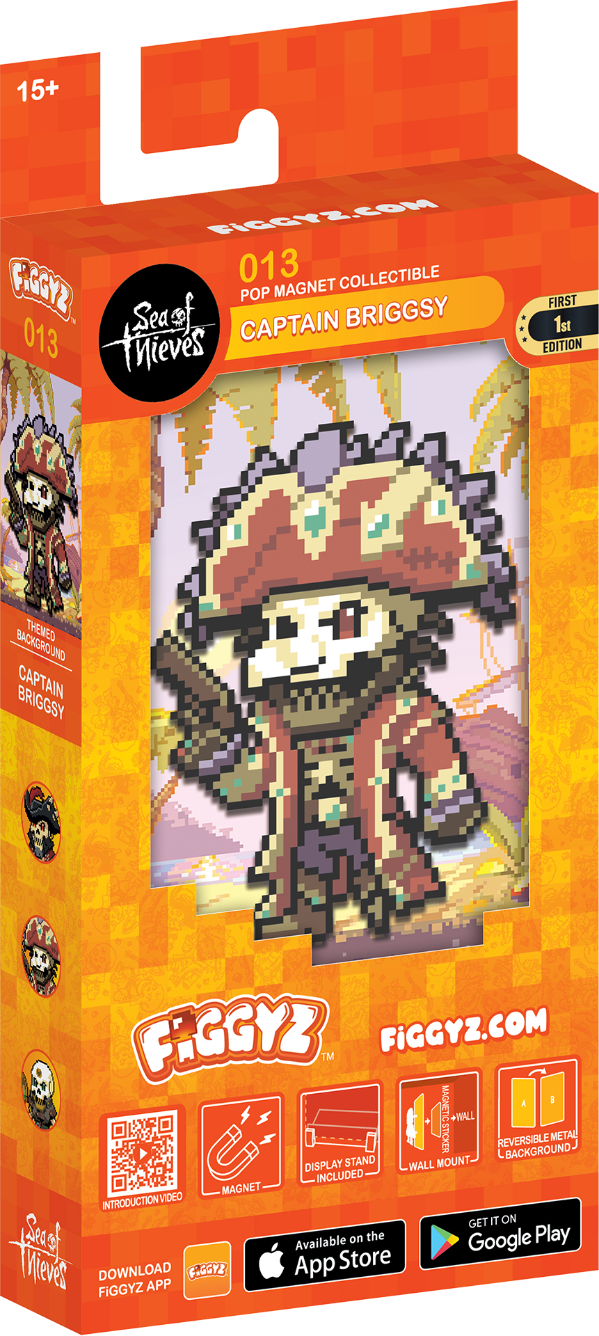 FiGGYZ Sea of Thieves Captain Briggsy 11cm Collectible Pop Magnet