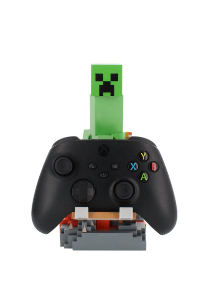Cable Guys R.E.S.T Minecraft Creeper Collectible Figure Device Holder