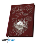 ABYstyle Harry Potter Marauder's Map A5 Notebook