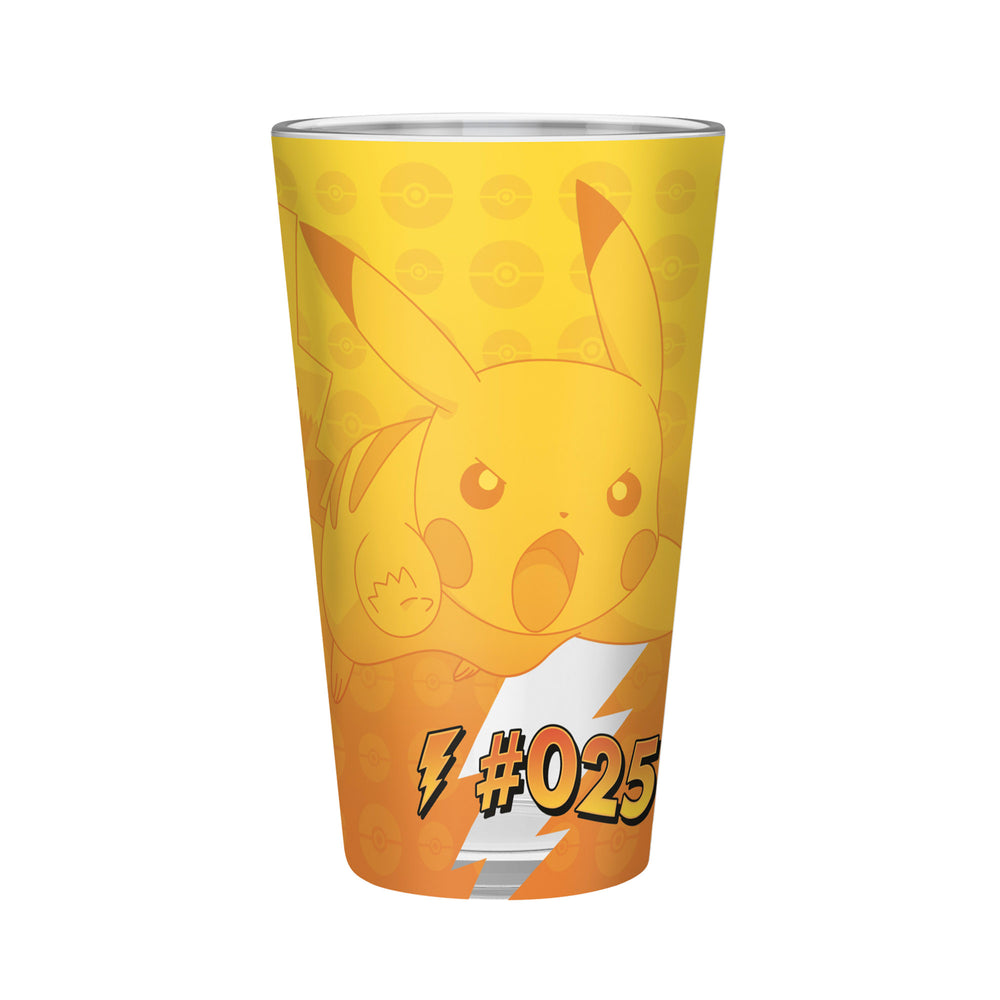 Pokémon Metal Pikachu 400ml Glass