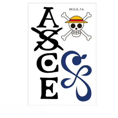 ABYstyle One Piece Tattoos Set