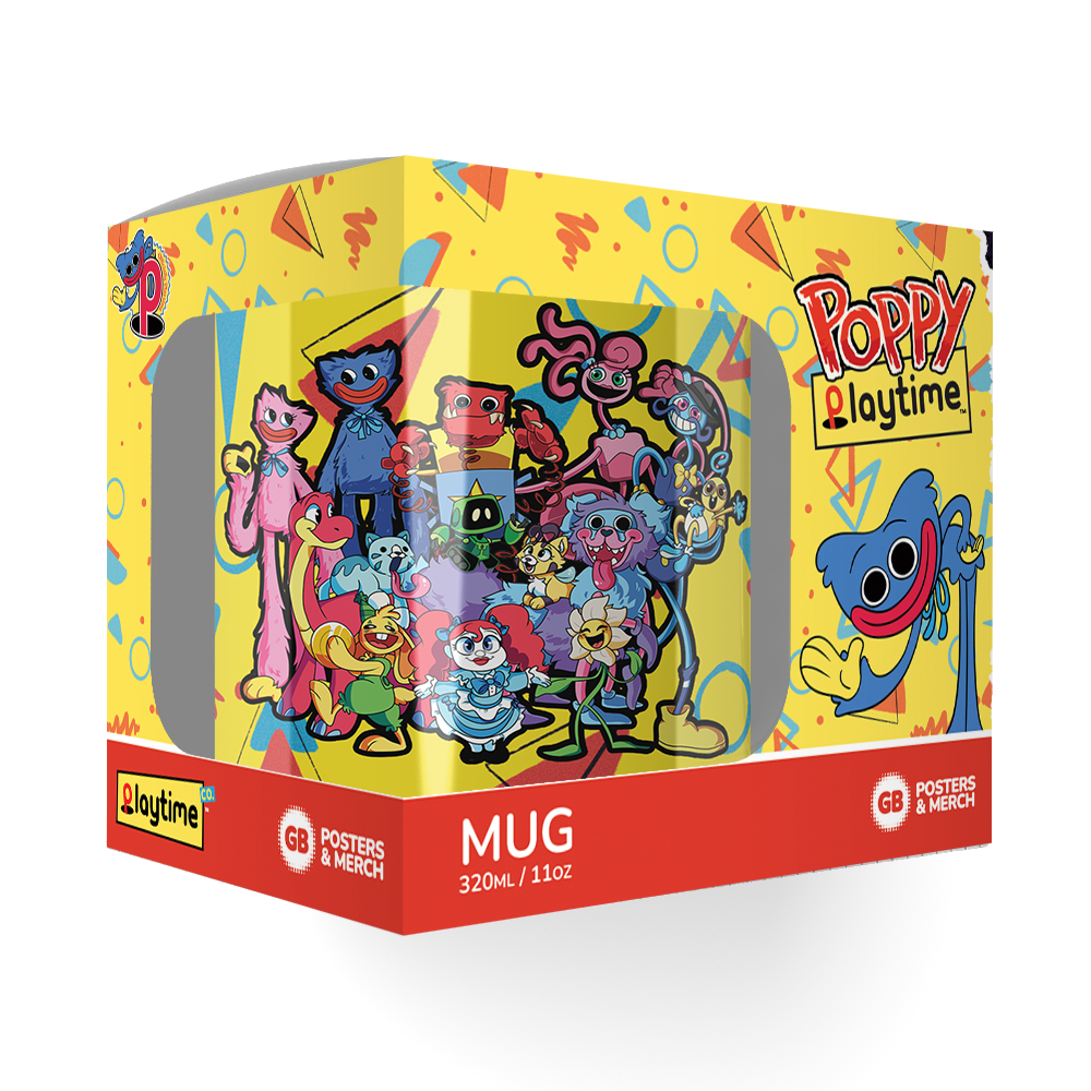 POPPY PLAYTIME - Yellow Playtime Co - 320ml Mug