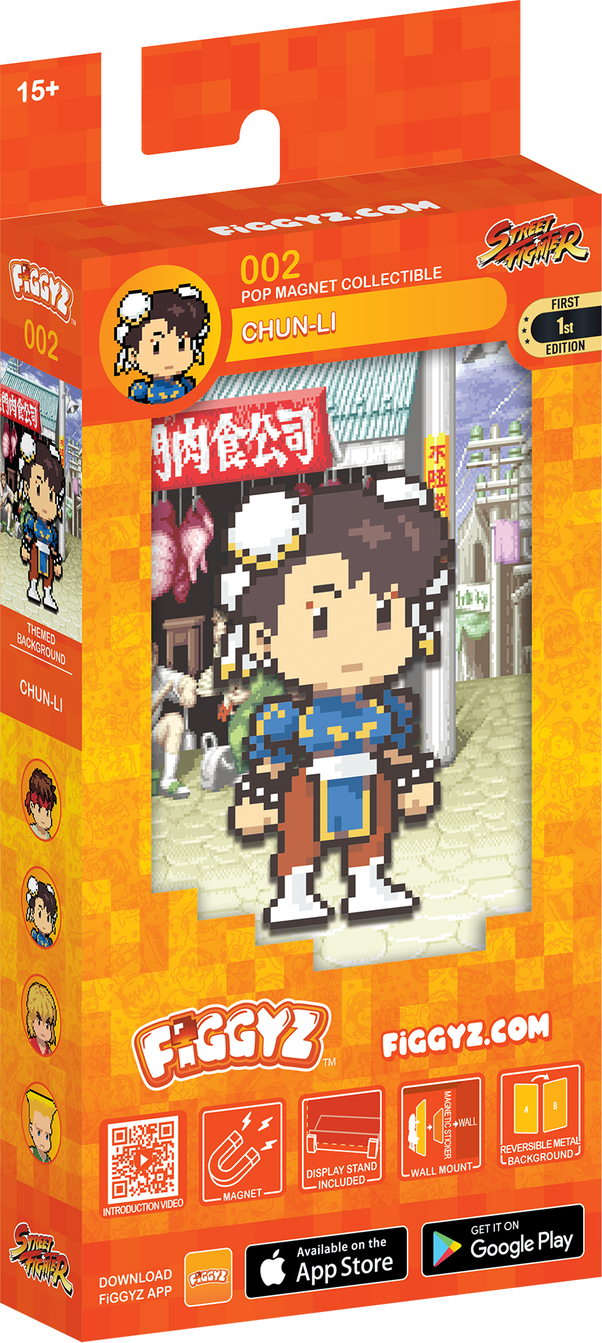 FIGGYZ Street Fighter Chun Li 11cm Collectible Pop Magnet