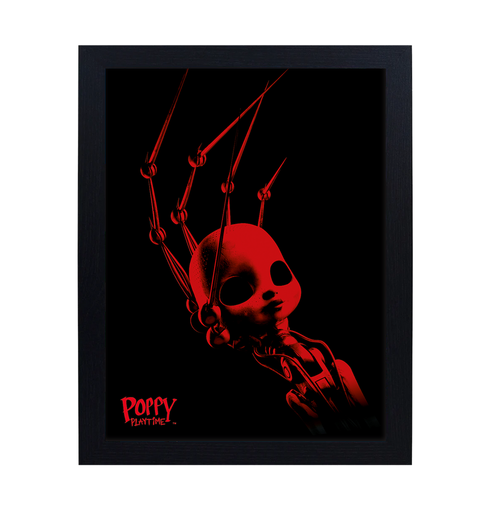 POPPY PLAYTIME The Prototype Red 30 x 40cm Framed Print