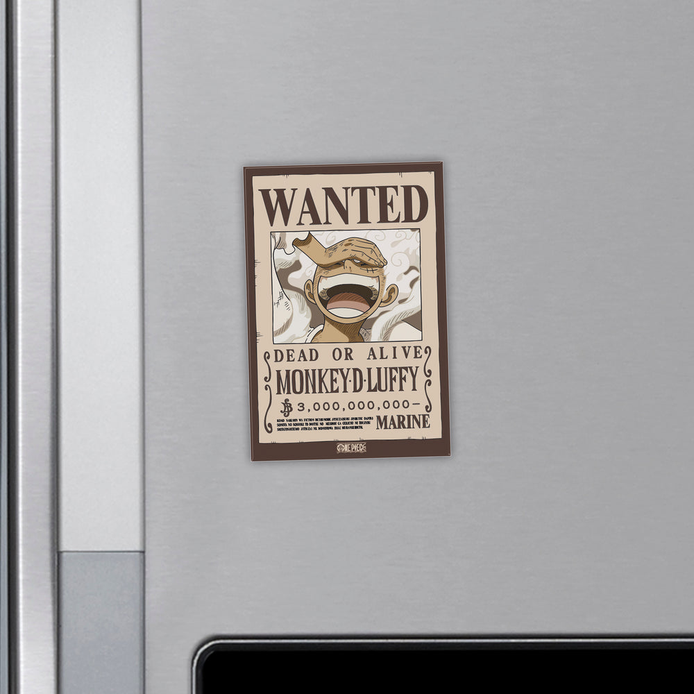 ABYstyle One Piece Wanted Luffy Metal Magnet