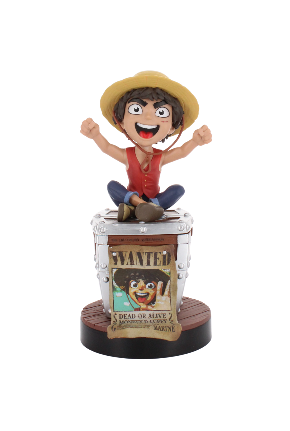 Cable Guys R.E.S.T One Piece Luffy Wanted Poster Collectible Figure Device Holder