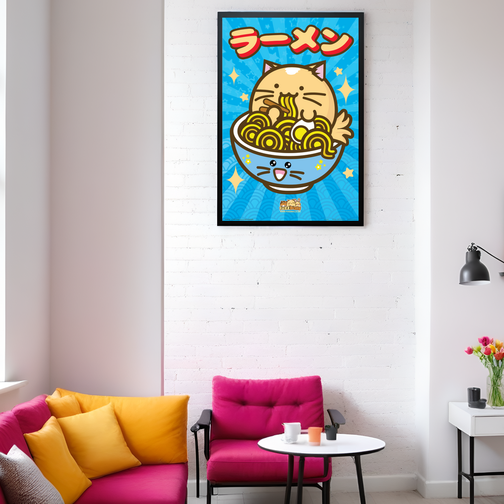 Fuzzballs Ramen Bowl 61 x 91.5cm Maxi Poster
