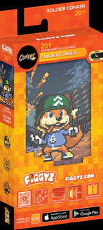 FiGGYZ Conker's Bad Fur Day Soldier Conker 11cm Collectible Pop Magnet