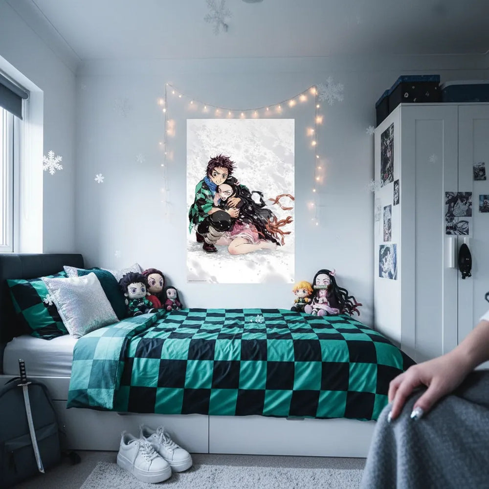 GB eye Demon Slayer Tanjiro & Nezuko Snow 61 x 91.5cm Maxi Poster