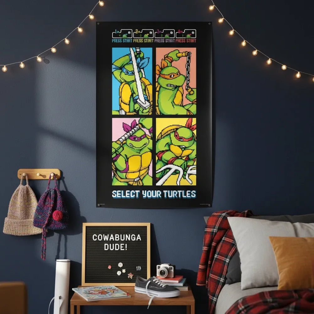 GB Posters Teenage Mutant Ninja Turtles 8 Bit 61 x 91.5cm Maxi  Poster