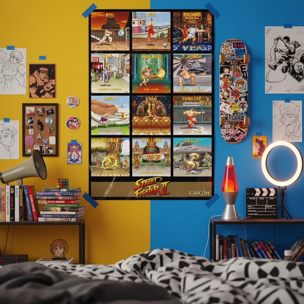 GB Posters Street Fighter Special Moves 61 x 91.5cm Maxi Poster