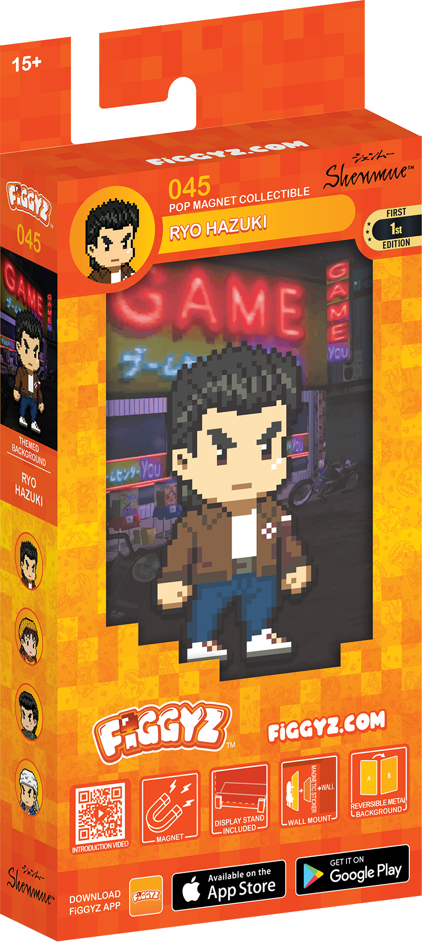 FIGGYZ Shenmue Ryo Hazuki 11cm Collectible Pop Magnet