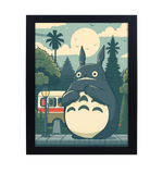 GB Posters Forest Monster 30 x 40cm Framed Collector Print