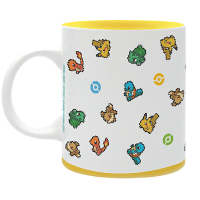 ABYstyle Pokémon Pixel Art 320ml Ceramic Mug