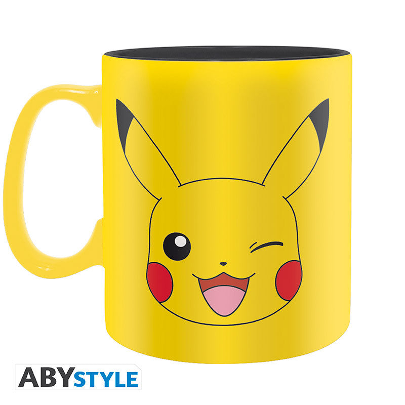 Pokemon Pikachu Face Large Mug