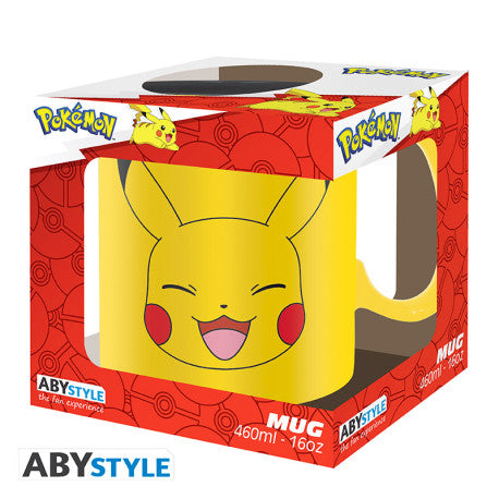 Pokemon Pikachu Face Large Mug