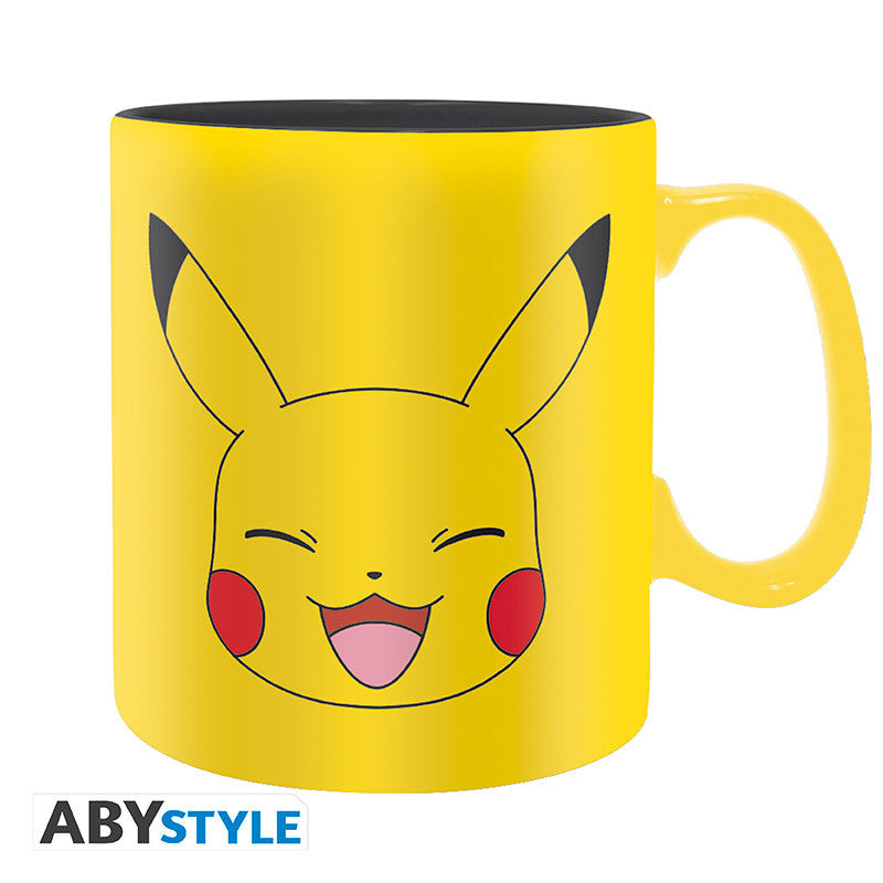 Pokemon Pikachu Face Large Mug