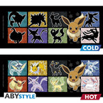 POKEMON - Mug Heat Change - 460ml - Eevee x2