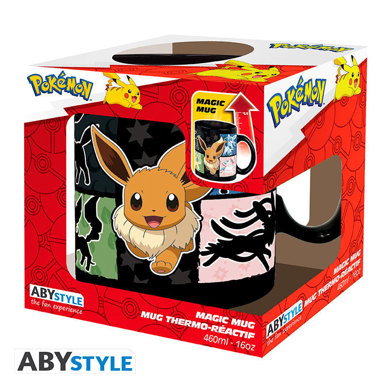 POKEMON - Mug Heat Change - 460ml - Eevee x2