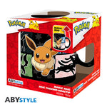 POKEMON - Mug Heat Change - 460ml - Eevee x2