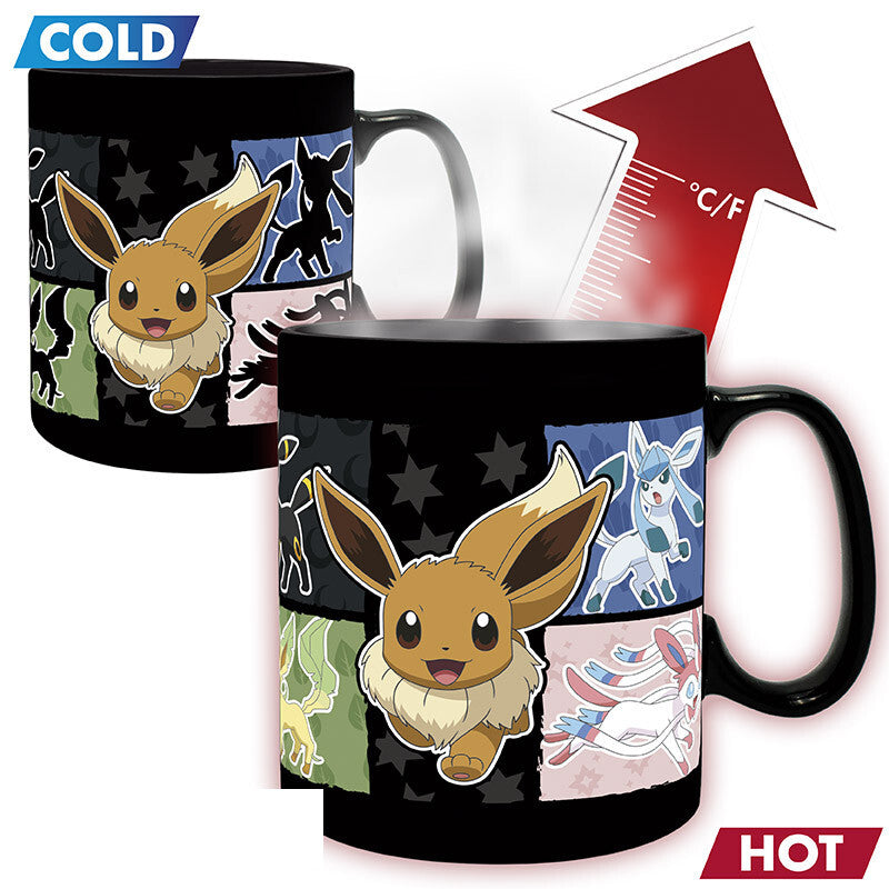 ABYstyle Pokémon Eevee 460ml Mug Heat Change