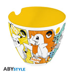 Pokemon Starters Manga Ramen Bowl With Chopsticks