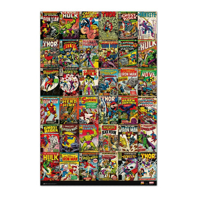  MARVEL COMICS CLASSIC COVERS  61 x 91.5cm Maxi Poster