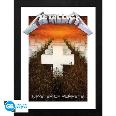 GB eye Metallica Master of Puppets 30 x 40cm Framed Collector Print