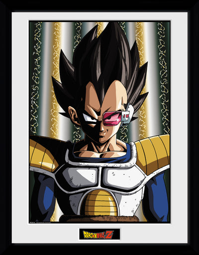 GB eye Dragon Ball Vegeta 30 x 40cm Framed Collector Print