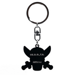 One Piece Skull Shanks Metal Keychain