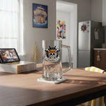 One Piece Luffy Skull 500ml Glass Tankard