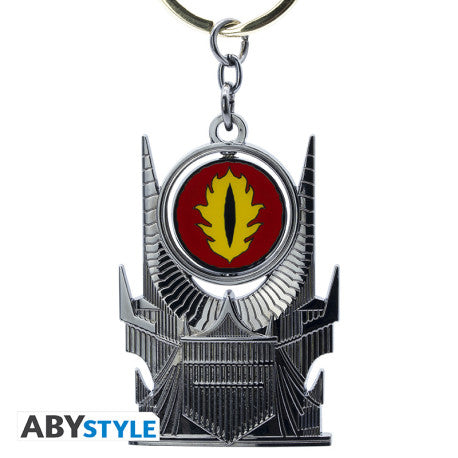 LORD OF THE RINGS Moving  Sauron tower Keychain