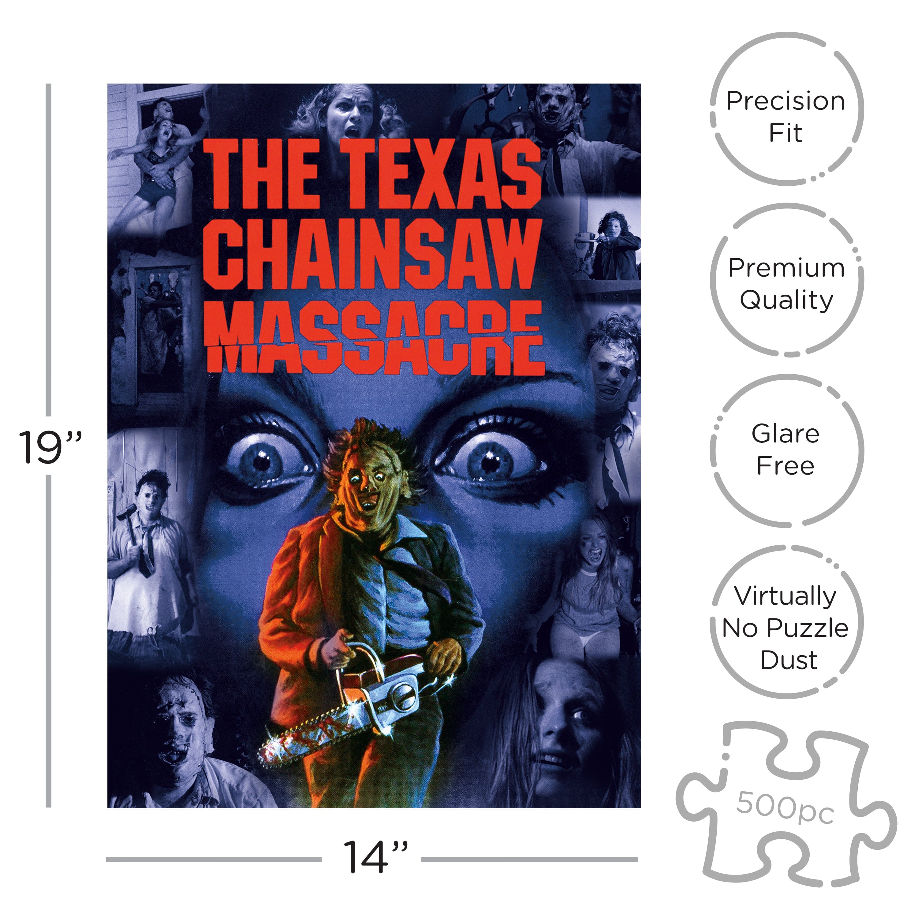 Texas Chainsaw Massacre 500 Piece Jigsaw Puzzle | Aquarius