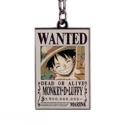 ABYstyle One Piece Wanted Luffy Metal Keychain