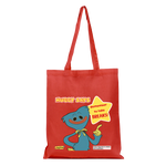 POPPY PLAYTIME Take Breaks Red Cotton Tote Bag