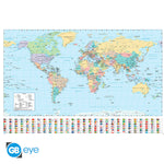 GB eye Harper Collins World Map 61 x 91.5cm Maxi Poster