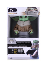 Cable Guys R.E.S.T Star Wars The Mandalorian Grogu Seeing Stone Pose Collectible Figure Device Holder