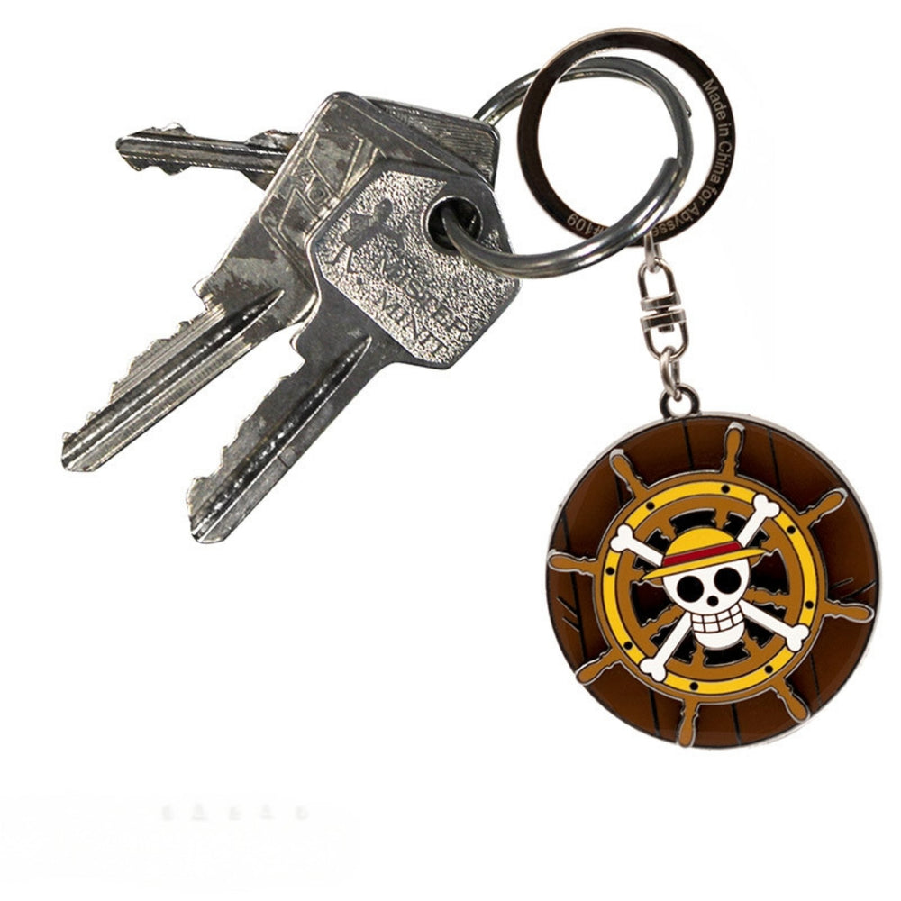 One Piece Thousand Sunny's Helm 3D Premium Keychain