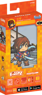 FiGGYZ Skies of Arcadia Vyse 11cm Collectible Pop Magnet