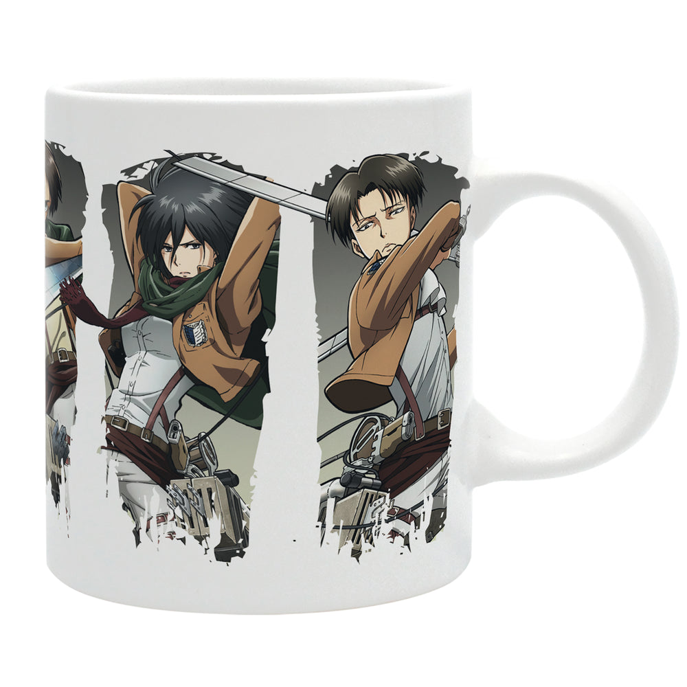 Attack On Titan Character Montage Mug